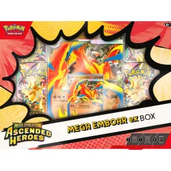 Pokemon TCG: Mega Evolution - Ascended Heroes - Mega Emboar ex Box