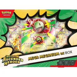 Pokemon TCG: Mega Evolution - Ascended Heroes - Mega Meganium ex Box