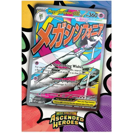 Pokemon TCG: Mega Evolution - Ascended Heroes - Premium Poster Collection - Mega Gardevoir