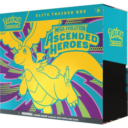 Pokemon TCG: Mega Evolution - Ascended Heroes - Elite Trainer Box - Dragonite