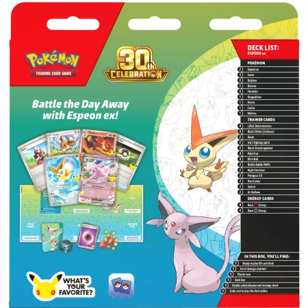 Pokemon TCG: 30th Celebration - Battle Deck - Espeon ex