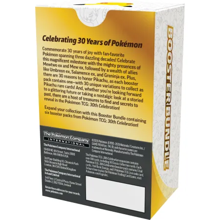 Pokemon TCG: 30th Celebration - Booster Bundle