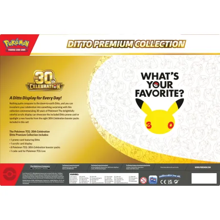 Pokemon TCG: 30th Celebration - Ditto Premium Collection