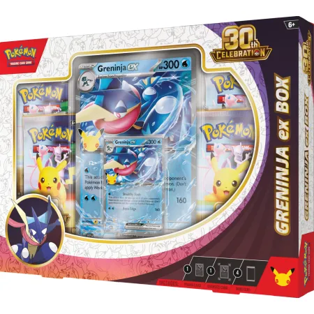 Pokemon TCG: 30th Celebration - Ex Box - Greninja ex