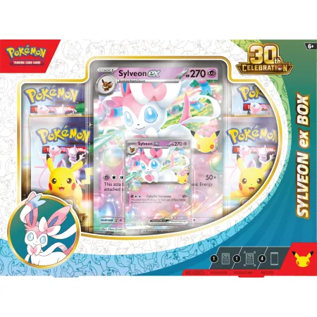 Pokemon TCG: 30th Celebration - Ex Box - Sylveon ex