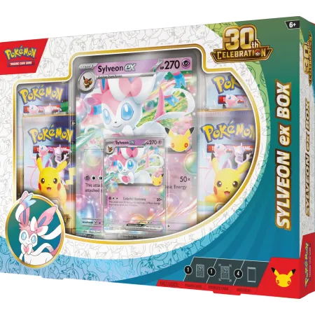 Pokemon TCG: 30th Celebration - Ex Box - Sylveon ex