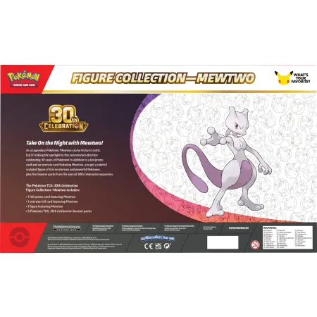 Pokemon TCG: 30th Celebration - Figure Collection - Mewtwo