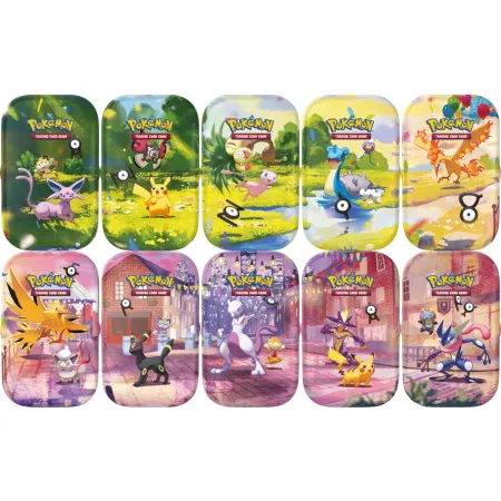 Pokemon TCG: 30th Celebration - Mini Tin - MIX Display (10)