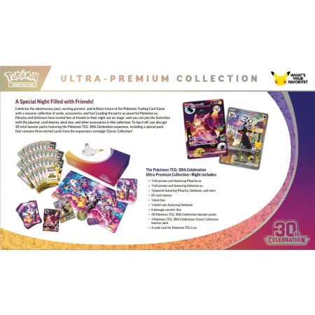 Pokemon TCG: 30th Celebration - Ultra-Premium Collection - Night (Umbreon ex)