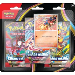 Pokemon TCG: Mega Evolution - Chaos Rising - 3-Pack Blister