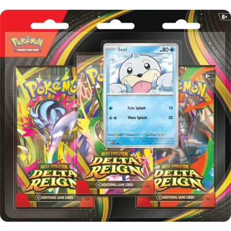 Pokemon TCG: Mega Evolution - Delta Reign - 3-Pack Blister