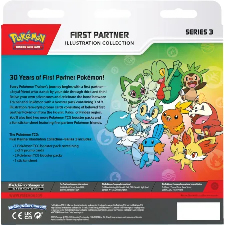 Pokemon TCG: First Partner - Illustration Collection - Series 3