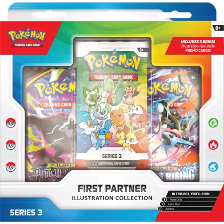 Pokemon TCG: First Partner - Illustration Collection - Series 3