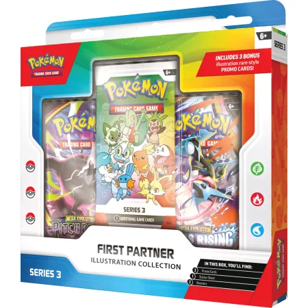 Pokemon TCG: First Partner - Illustration Collection - Series 3