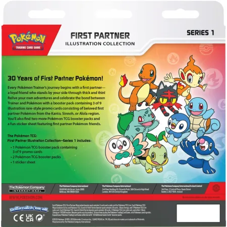 Pokemon TCG: First Partner - Illustration Collection - Series 1