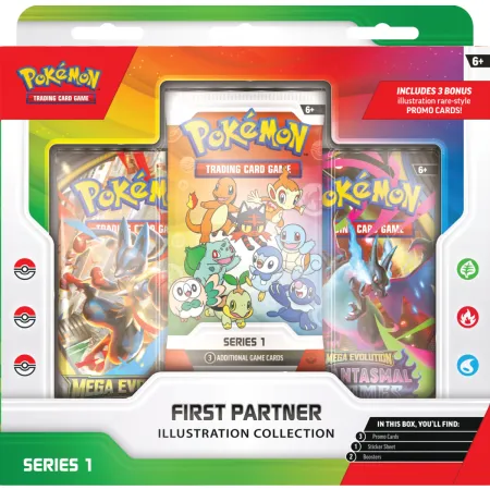 Pokemon TCG: First Partner - Illustration Collection - Series 1