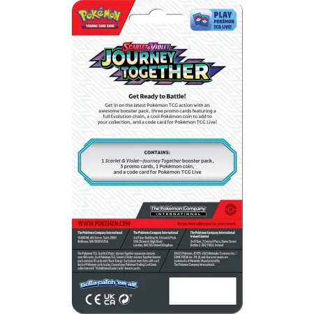 Pokemon TCG: S&V - Journey Together - Premium Checklane Blister - Rhyperior