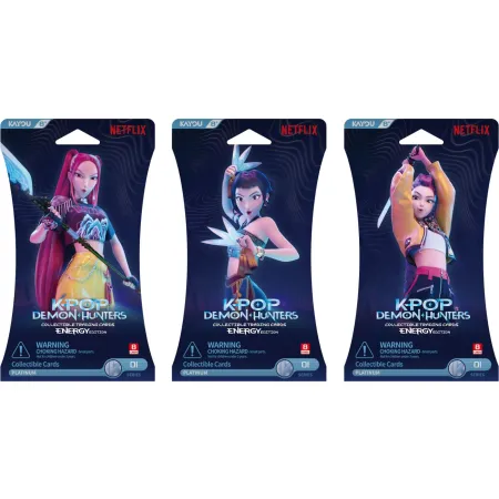 K-Pop Demon Hunters: Energy Edition - Platinum Blister Display (12)