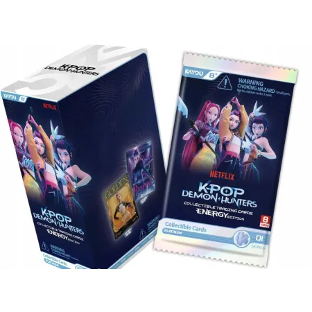 K-Pop Demon Hunters: Energy Edition - Platinum Booster Display (12)