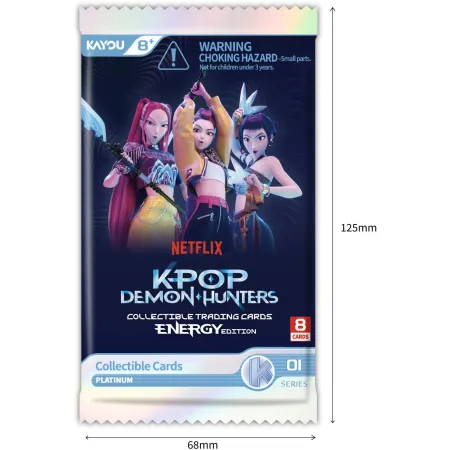 K-Pop Demon Hunters: Energy Edition - Platinum Booster Display (12)