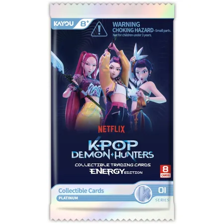 K-Pop Demon Hunters: Energy Edition - Platinum Booster Display (12)