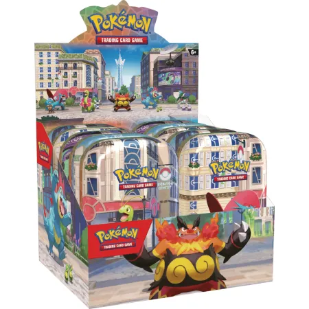 Pokemon TCG: Lumiose City Min Tin Box Display (10)