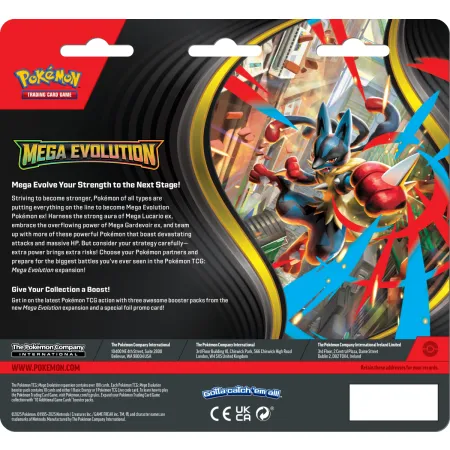 Pokemon TCG: Mega Evolution - 3-Pack Blister - Psyduck