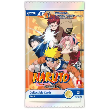 Naruto: Smriti Collectible Cards - Earth Scroll - Gold Booster Display (20)