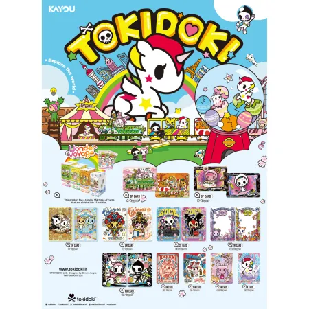 Tokidoki: Wonder Voyage - Roaming Edition - Platinum Booster Display (12)