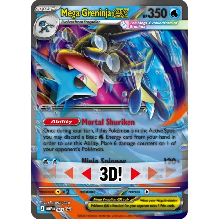 Pokemon TCG: Mega Greninja ex Premium Collection