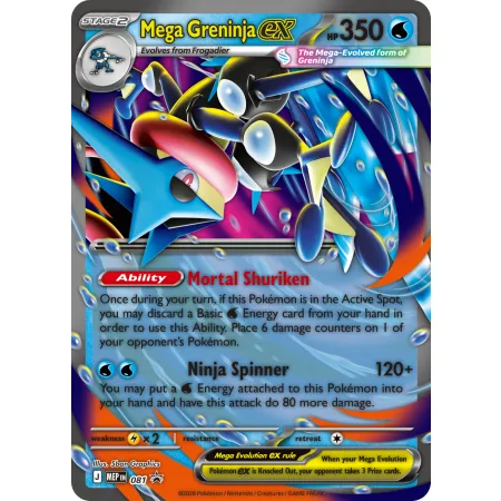 Pokemon TCG: Mega Greninja ex Premium Collection
