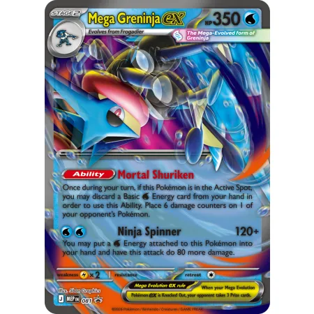 Pokemon TCG: Mega Greninja ex Premium Collection