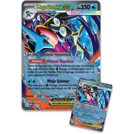 Pokemon TCG: Mega Greninja ex Premium Collection
